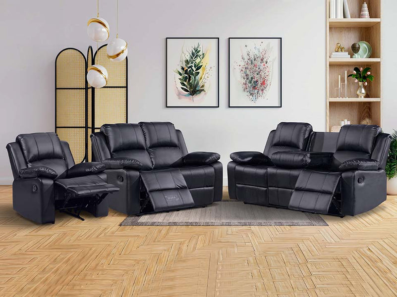 3 2 1 Recliner Sofa Set Try it before you buy it