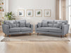 3+2 Seater Fabric Sofa in Beige Or Grey - Zenith