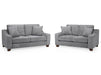 3+2 Seater Fabric Sofa in Beige Or Grey - Nebraska