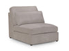 Modular Corner Sofa In Grey, White Or Mocha Fabric -  Kiana