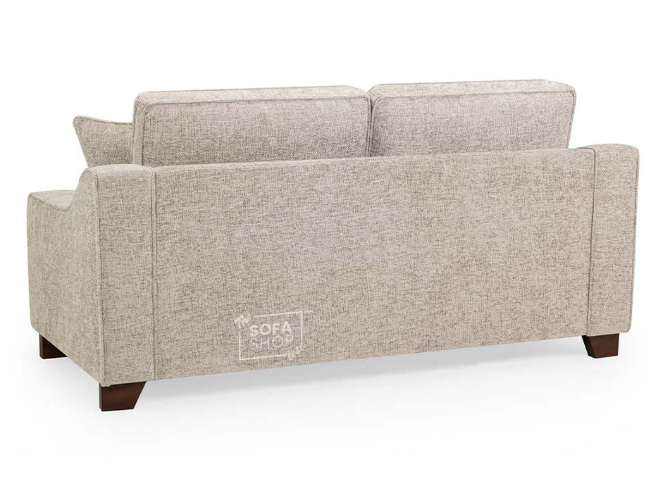 3 Seater Fabric Sofa in Beige Or Grey - Nebraska