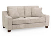 3+2 Seater Fabric Sofa in Beige Or Grey - Nebraska