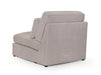 Modular Corner Sofa In Grey, White Or Mocha Fabric -  Kiana