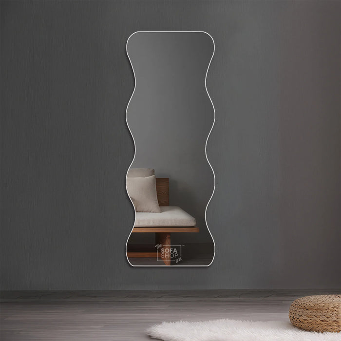 Frameless Antique and Irregular Mirrors, Wall Mounted Frameless Mirror, Unframed Mirror Glass