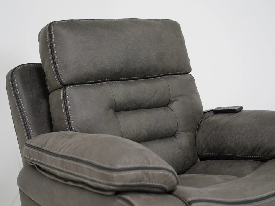 Electric Recliner Cinema Chair – Ultimate Comfort with Massage & USB Charging & Power Headrest - Tuscany - 16