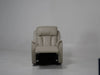 Cream Leather Reclining Rocker & Swivel Chair - 14