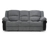 3 Seater Recliner Sofa In Denim Fabric | Fully Reclining Seat | Trento | Sample Sofas 46