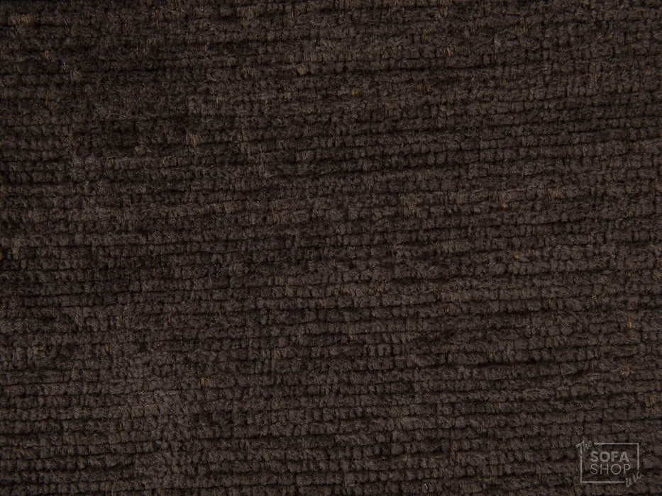 Extendable Electric Sofa Bed Chair in Brown Corduroy Fabric | 1 Seat Home Cinema Couch with Power Slider | USBc Charging Ports | Palma