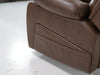 Brown Leather Rocking & Swivel Massage Chair - 12