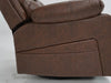 Brown Leather Rocking & Swivel Massage Chair - 12