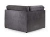 Modular Corner Sofa In Grey, White Or Mocha Fabric -  Kiana