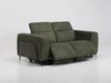 2 Seater Reclining Sofa with Electric Recliners | Cinema Sofa - Emerald Green - 7