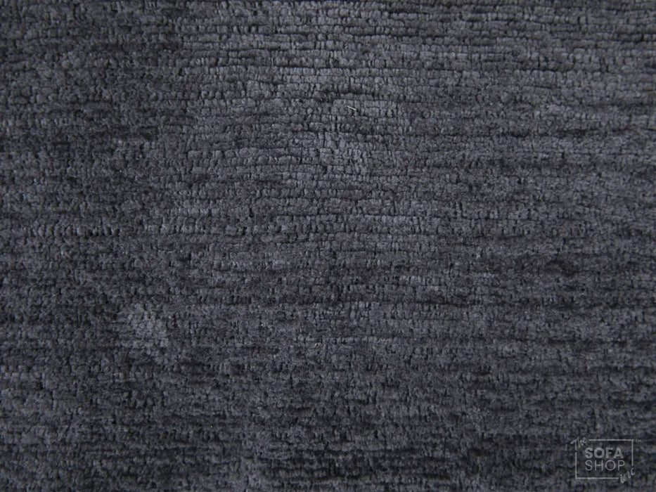 Extendable Electric Sofa - Bed in Grey Chenille Fabric | 3 Seater Hi-Tech Sliding Couch Perfect for Home Theatre Seating | USBc Charging Ports | Palma