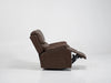 Brown Leather Rocking & Swivel Massage Chair - 12