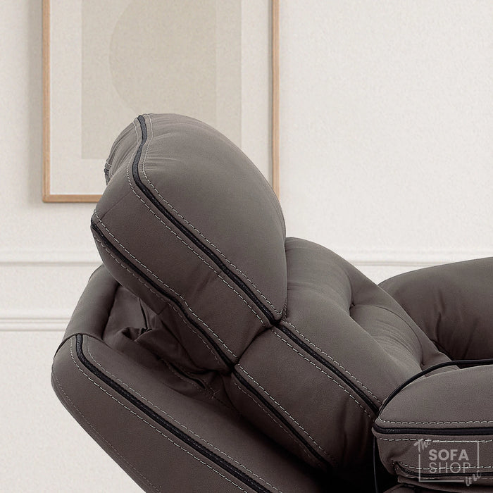 2+1 Dark Brown Fabric Electric Recliner Cinema Sofa Set | Hi-Tech Sofa Suite with Massage, Heating, Bluetooth Speakers, Fold-Down Table & Side Storage | Tuscany | The Sofa Shop