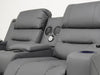 2 Seater Grey Leather Electric Recliner Cinema Sofa | Damage on Left Panel, Scuffs on Front & Back Compact & Functional – A Second-Hand Electric Recliner Sofa in Good Condition | Siena | Second Hand Sofas 49