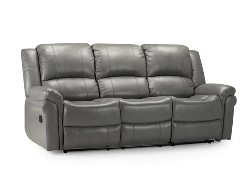 3 Seater Recliner Sofa | Grey Leather Recliner | Suzi | The Sofa Shop