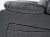 Black Leather Rocking & Swivel Massage Chair - 13