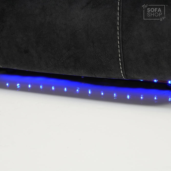 2 Seater Electric Recliner With Wireless Charging, Speakers & LEDs | Vinsonova | Ex-Display | The Sofa Shop