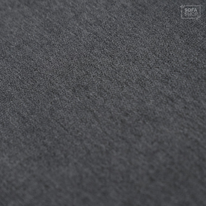 Manual Recline Dark Grey Fabric 2 Seater | Seat Covers Are Different Shades | Parma | Second Hand Sofa 23
