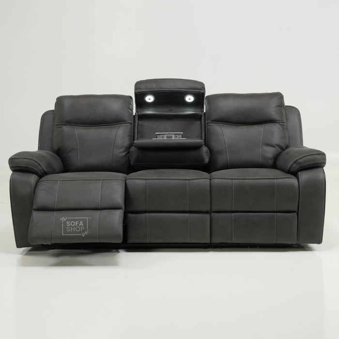 3 Seater Electric Recliner with Bluetooth & Reading Light | Scuff on LHF Back Corner | Vinson | Second Hand Sofa 31