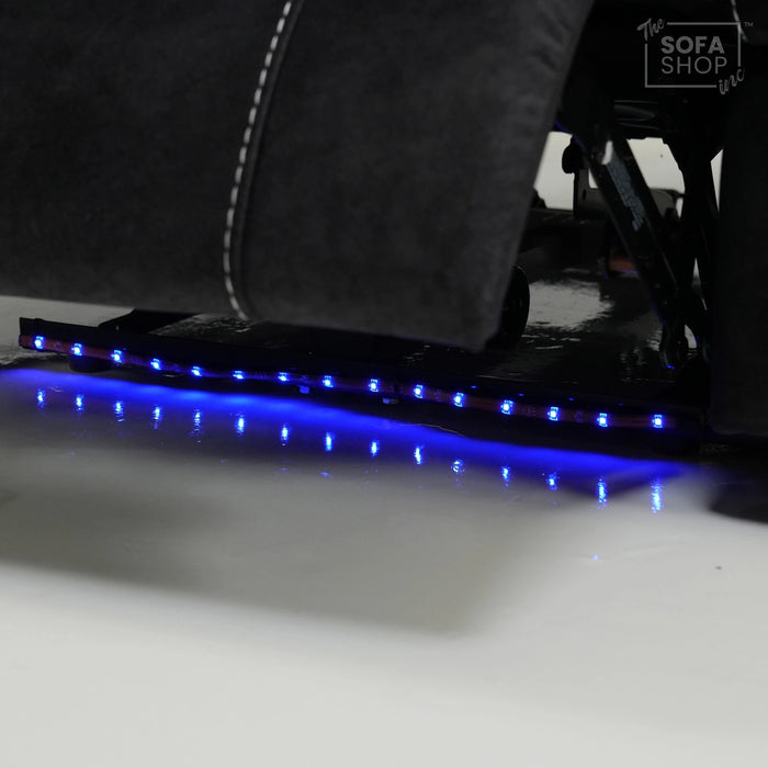 2 Seater Electric Recliner With Wireless Charging, Speakers & LEDs | Vinsonova | Ex-Display | The Sofa Shop