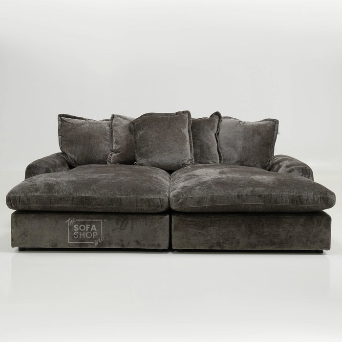 Genova Fabric Sofa Bed | Compact & Cosy with Soft Touch Fabric | Genova | Ex-Display | The Sofa Shop
