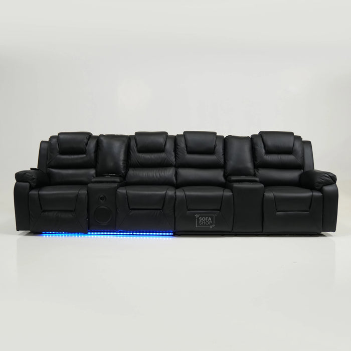 4 Seater Electric Recliner Sofa | Speakers and LED Lights Not Working | Vancouver | Ex-Display | The Sofa Shop