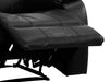 Footrest of Sorrento Black Leather Chair - Recliner Sofa | The Sofa Shop