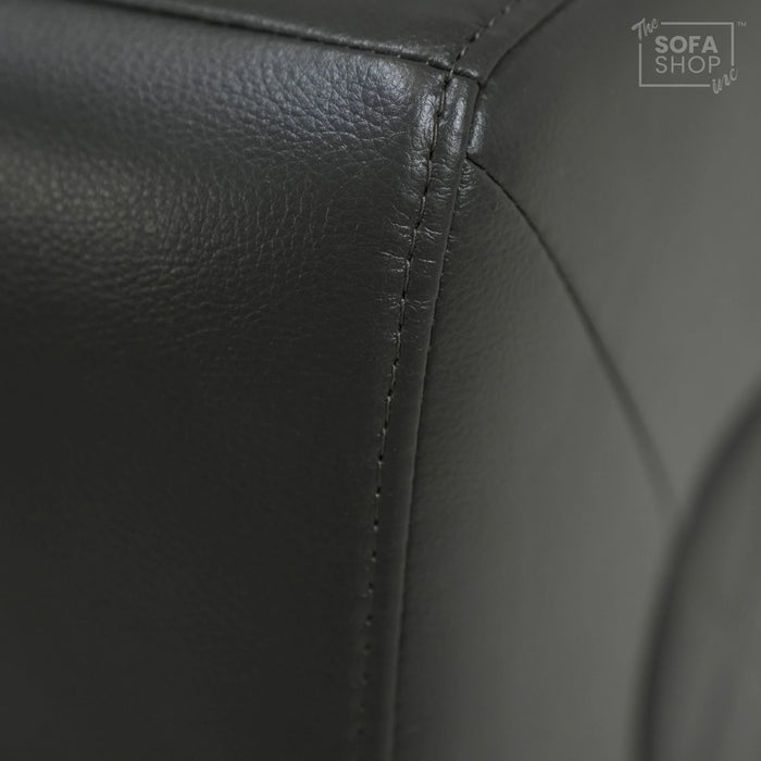 3 Seater Electric Recliner Sofa With Massage, Cooling Cups & USB | Small Scuffs on LHF & RHF | Venice | Second Hand Sofa SS08
