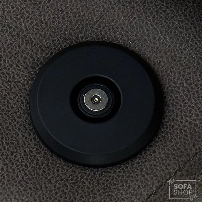 3+2 Graphite Dark Grey Fabric Electric Recliner Cinema Sofa Set | Massage, Heat, Multi-Link Bluetooth, Console & Cooling Cupholders | Tuscany | The Sofa Shop