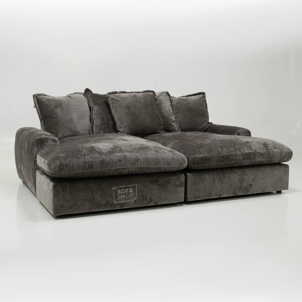 Genova Fabric Sofa Bed | Compact & Cosy with Soft Touch Fabric | Genova | Ex-Display | The Sofa Shop