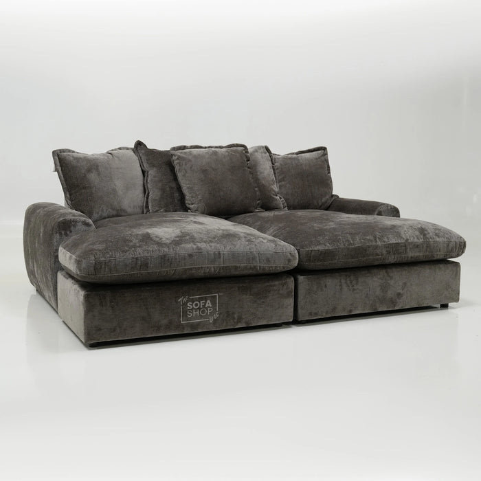 Genova Fabric Sofa Bed | Compact & Cosy with Soft Touch Fabric | Genova | Ex-Display | The Sofa Shop