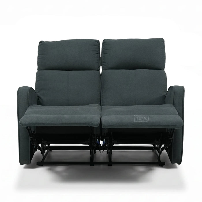 Manual Dark Grey Fabric 2 Seater | Stitching Ripped On RHF Seat And Mis Match | Parma | Second Hand Sofa (07)