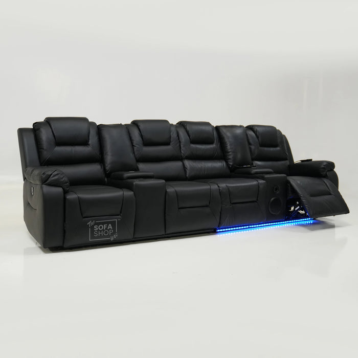 4 Seater Electric Recliner Sofa | Speakers and LED Lights Not Working | Vancouver | Ex-Display | The Sofa Shop