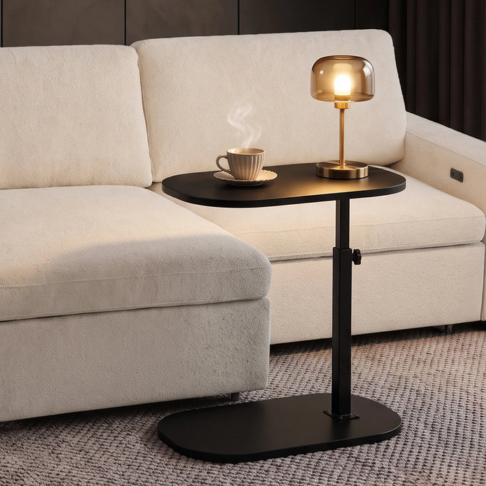 Madison Height Adjustable Floor Standing Bed Table | 2-In-1 Lap Desk with Tilting Top + Device Slots | The Sofa Shop