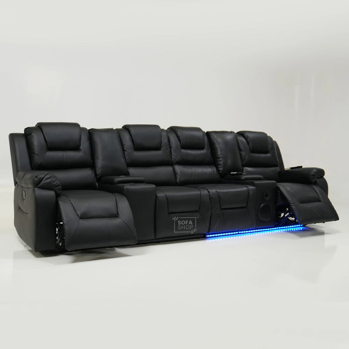 4 Seater Electric Recliner Sofa | Speakers and LED Lights Not Working | Vancouver | Ex-Display | The Sofa Shop