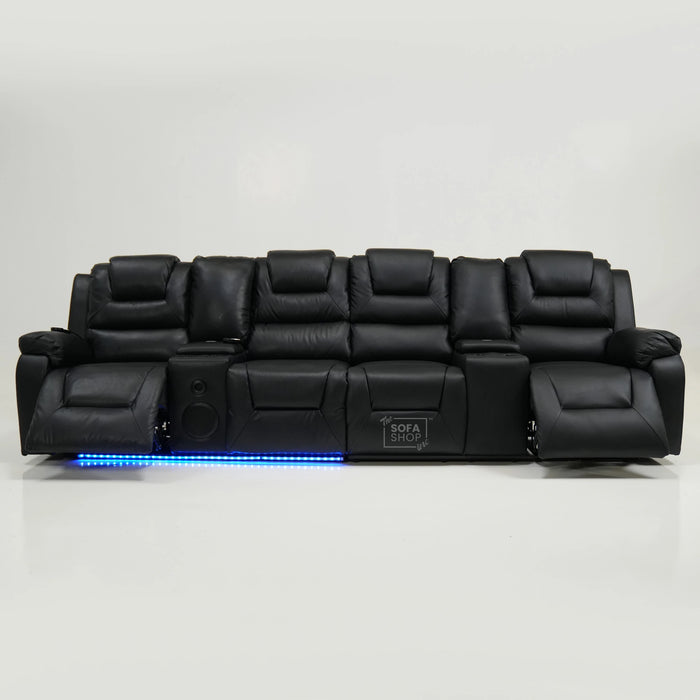 4 Seater Electric Recliner Sofa | Speakers and LED Lights Not Working | Vancouver | Ex-Display | The Sofa Shop