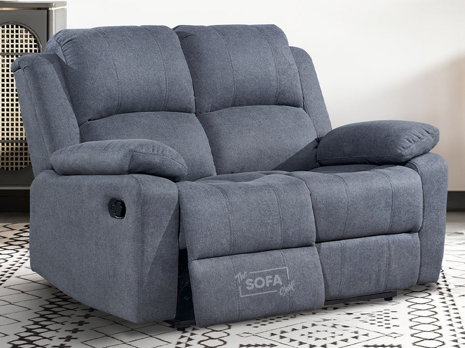 Fabric Recliner Sofa 2 seater Comfier & Cosier Save Big!