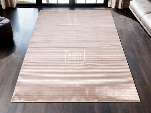 Beige Rug Woven Fabric in Small, Medium & Large Sizes- Osuna