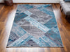 Blue Rug Woven Fabric in Small and Large Sizes- Baza