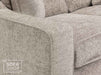 Large Corner Sofa In Beige Or Grey Fabric - Nebraska