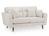 3+2 Seater Fabric Sofa in Beige Or Grey - Zenith