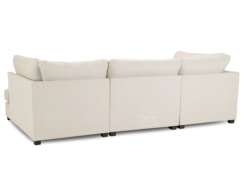 Fabric U Shaped Sofa In Plush, Classic Or Boucle - Carnaby