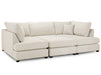 Fabric U Shaped Sofa In Plush, Classic Or Boucle - Carnaby