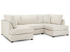 Fabric U Shaped Sofa In Plush, Classic Or Boucle - Carnaby