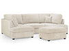 Fabric U Shaped Sofa In Plush, Classic Or Boucle - Carnaby