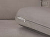 Left Hand Facing Corner Sofa in Grey, White Or Mocha Fabric -  Kiana