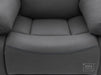 3+1 Recliner Sofa Set inc. Chair in Grey Velvet With Drop-Down Table & Cup Holders & USB Ports - 2 Piece Foster Power Sofa Set