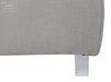 Beige Fabric Footstool - Vicenza